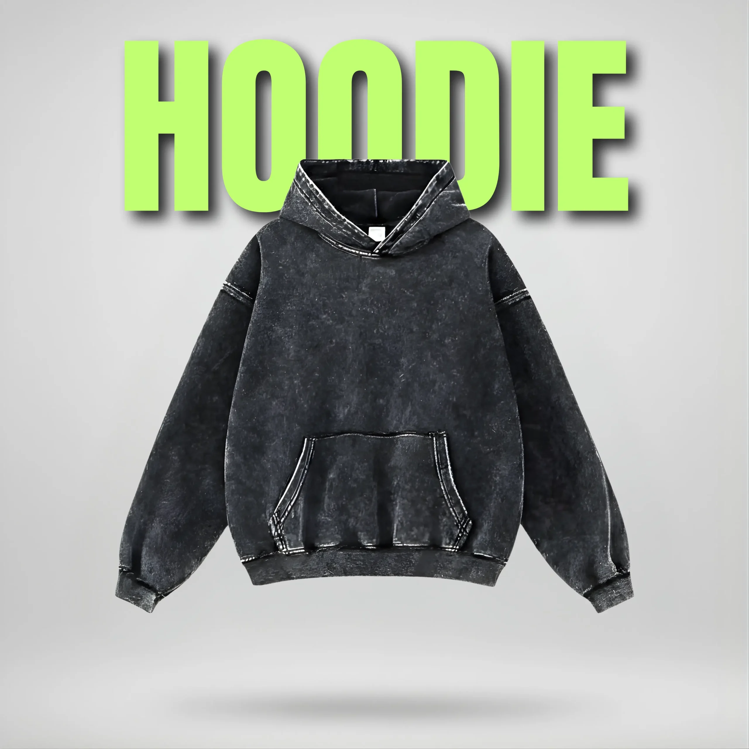 REGULAR FITTED HOODIE